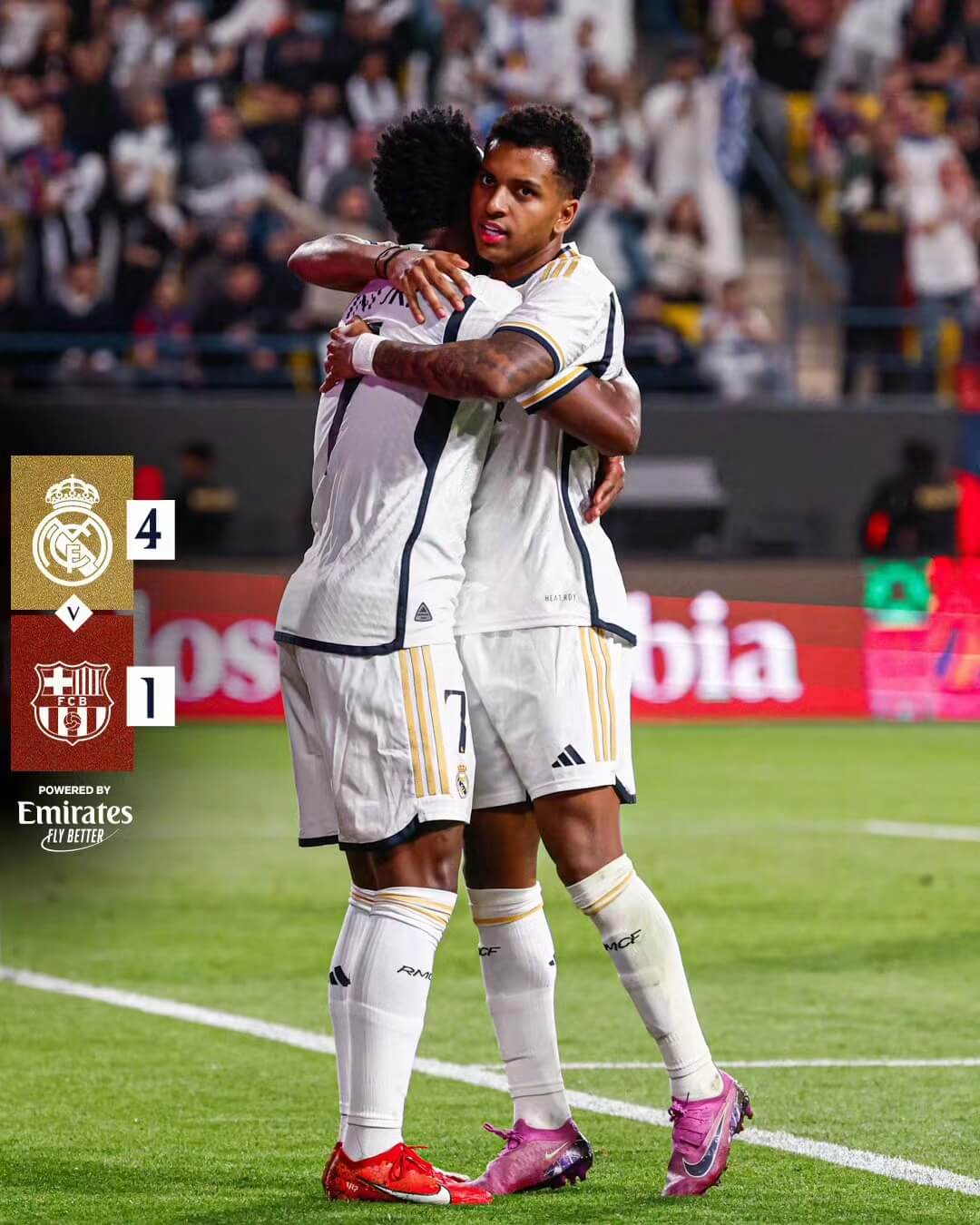 Las estrellas gemelas de Brasil florecen, el Real Madrid gana la Supercopa del Oeste 2024 Las estrellas gemelas de Brasil florecen, el Real Madrid gana la Supercopa del Oeste 2024